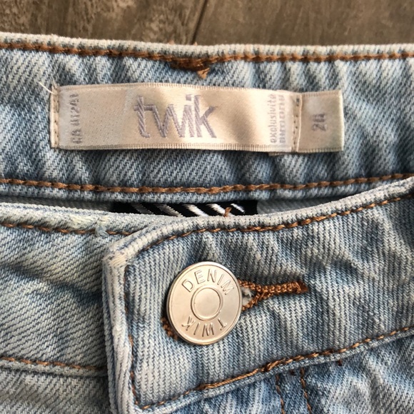 Twik indie fit pale blue jeans - Picture 3 of 5